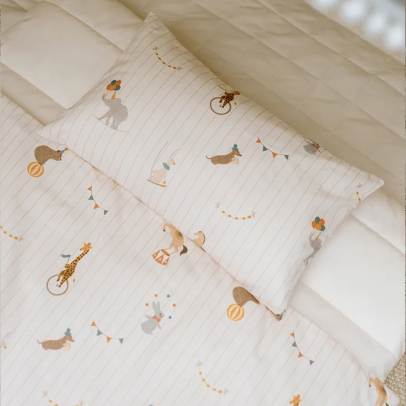 organic bassibet bag portable bedding set for kids personalized daycare animal nap mat with pillow and blanket