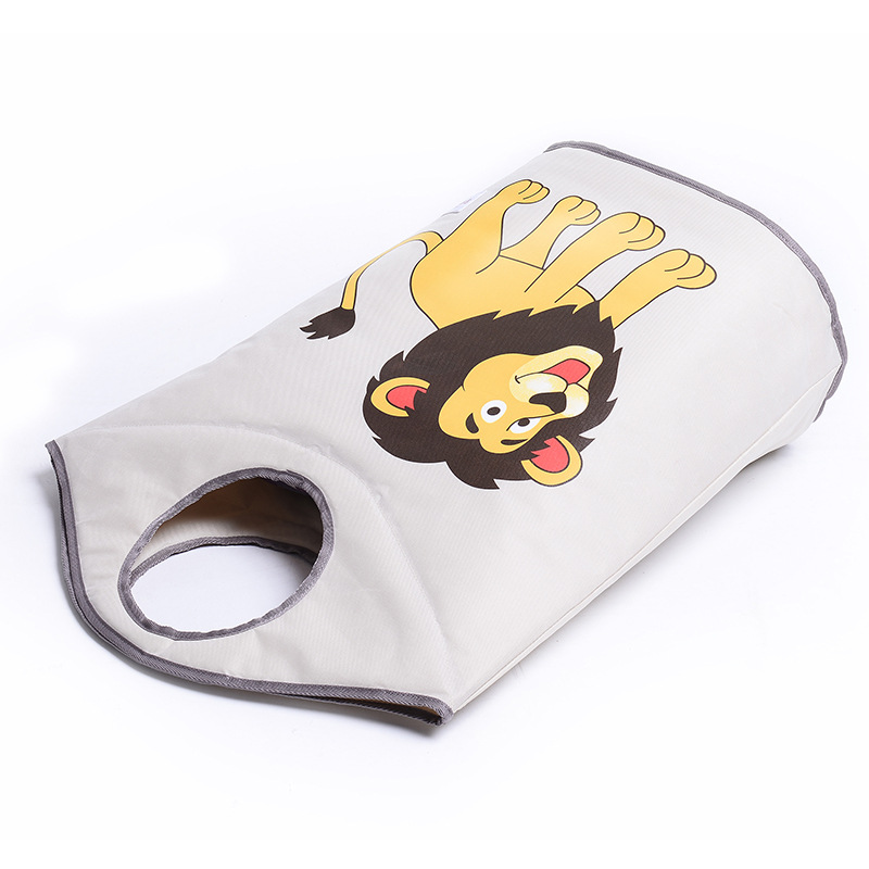 fabric folding clothes storage basket for dirty clothes or doll/plush toy storage practical and convenient storage bag